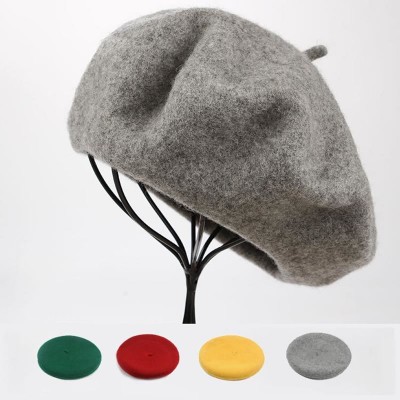 VERY CUTE STYLISH CLASSIC WOOL Beret Warm PREPPY HAT  MORE COLORS  eb-97510389